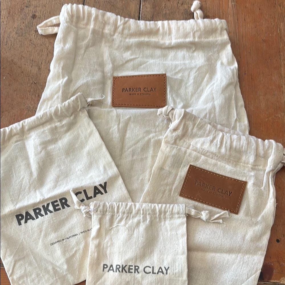 Parker Clay Drawstring Bags Set